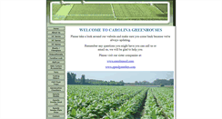 Desktop Screenshot of carolinagreenhouses.com